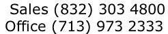 Sales (832) 303 4800  Office (713) 973 2333